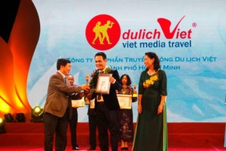 Du Lịch Việt 5 năm liền đón nhận giải thưởng du lịch Việt Nam
