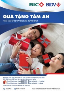 Nhiều ưu đãi hấp dẫn dành cho khách hàng cá nhân của BIC