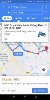 Cuối cùng thì Google Maps cũng hỗ trợ dẫn đường cho xe máy tại Việt Nam