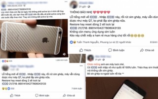 Mua iPhone cũ: cảnh giác chiêu 