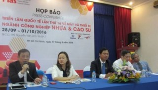 320 đơn vị tham gia Triển lãm VnPlastic và VnRubber 2016