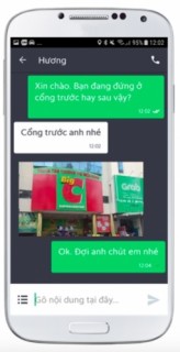 Grab giới thiệu tính năng GrabChat - tin nhắn ảnh