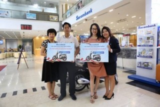 Trúng thưởng với giao dịch thẻ