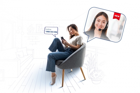 Bản Việt hỗ trợ khách hàng thực hiện dịch vụ ngân hàng qua tổng đài 24/7 trong mùa dịch