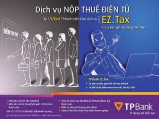 Gần 800 doanh nghiệp đăng ký nộp thuế điện tử tại TPBank