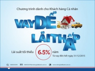 Thêm nhiều ưu đãi cho khách hàng vay vốn từ Viet Capital Bank