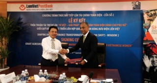 LienVietPostBank tăng cơ hội tiếp cận dịch vụ tài chính cho phụ nữ