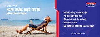 Đã có thể trả nợ thẻ tín dụng quốc tế trên Internet Banking của VRB