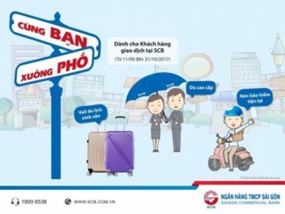 SCB cùng bạn đồng hành khắp phố phường