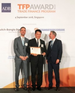 VIB được ADB vinh danh trong lĩnh vực tài trợ thương mại