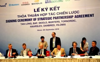 Việt Nam và Đan Mạch đẩy mạnh hợp tác trong sản xuất nông nghiệp