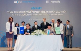Manulife đẩy mạnh doanh thu bancassurance với sự đồng hành của ACB