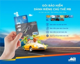 Chủ thẻ MB được bảo hiểm khi gặp rủi ro