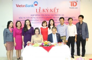 VietinBank tài trợ 498 tỷ đồng cho Dự án EcoLife Capitol