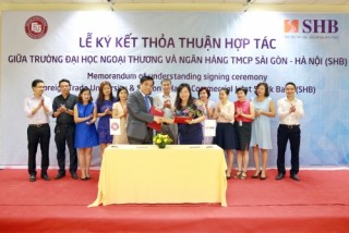 SHB hợp tác phát triển nhân lực chất lượng