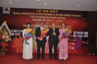 Ra mắt Ban lãnh đạo VACOD miền Trung nhiệm kỳ 2017-2022