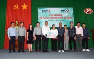 BIC chi trả hơn 1,6 tỷ đồng quyền lợi bảo hiểm