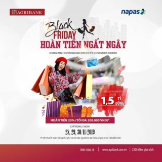 “Black Friday - Hoàn tiền ngất ngây”