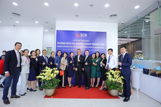 SCB khai trương Phòng Dịch vụ khách hàng Trung tâm