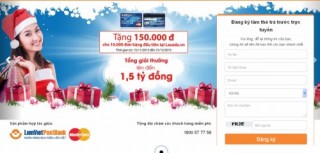 LienVietPostBank ưu đãi khách hàng đăng ký mở thẻ trực tuyến