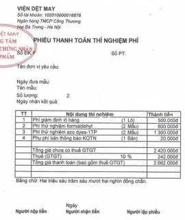 Không nên thực hiện Thông tư 37 về kiểm tra hàm lượng formaldehyde