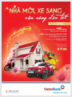 VietinBank khuyến mãi lớn nhân dịp Tết 2016