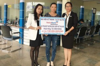 VBI chi trả bồi thường cho khách hàng tại Gia Lai