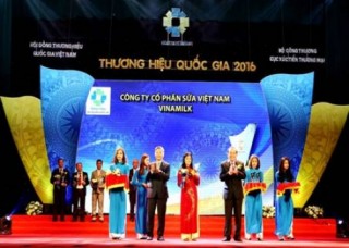 Vinamilk - thương hiệu sữa 8 năm liên tiếp được vinh danh thương hiệu Quốc gia