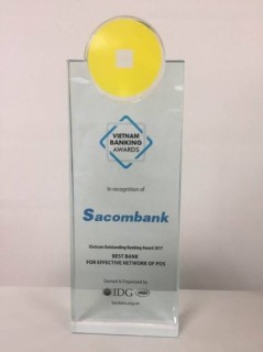 Sacombank có mạng lưới đơn vị chấp nhận thẻ hiệu quả nhất