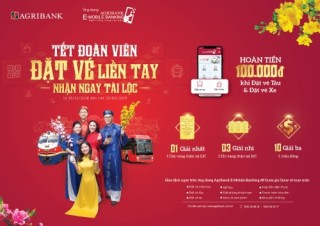 Agribank ưu đãi lớn cho khách sử dụng ngân hàng điện tử