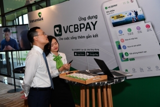 Vietcombank trong tiến trình số hóa ngân hàng