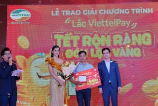 Trúng 1 kg vàng khi sử dụng ViettelPay