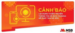 Ngân hàng cảnh báo hiện tượng lợi dụng thông tin dịch bệnh để lừa đảo