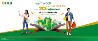 Quẹt thẻ OCB - Nhận quả thích mê