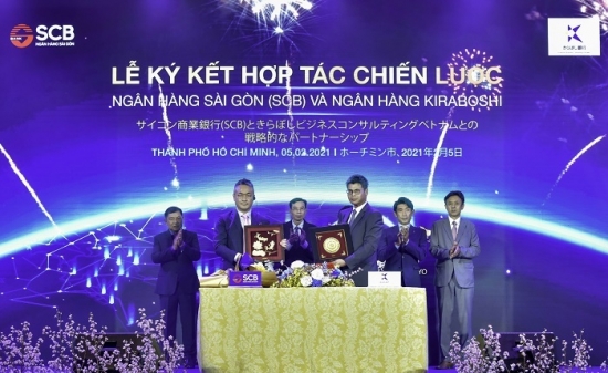 SCB ký kết hợp tác chiến lược với Kiraboshi tại Việt Nam