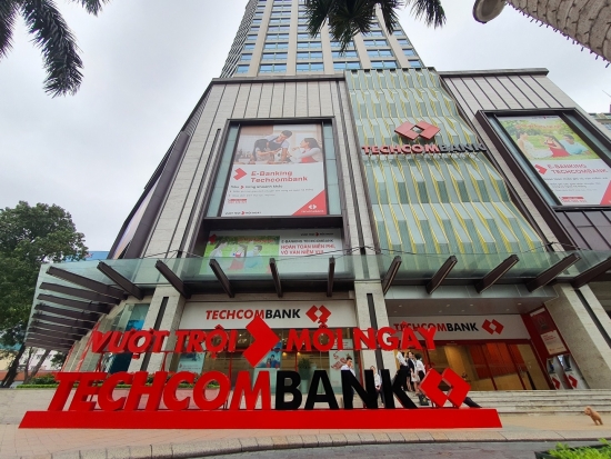 Techcombank được định giá gần 1 tỷ USD, với tăng trưởng giá trị 80%