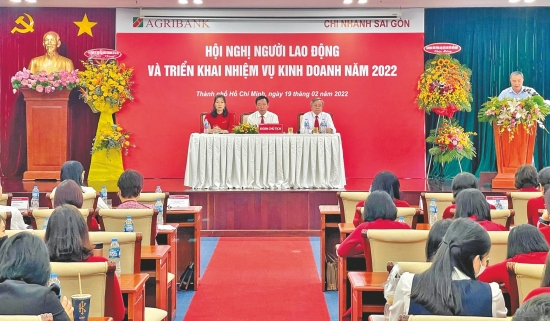 Agribank Sài Gòn: Phấn đấu hoàn thành xuất sắc các mục tiêu đề ra
