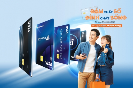 Đầu năm nhận siêu ưu đãi với thẻ tín dụng Sacombank