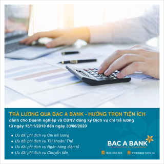 BAC A BANK: Tăng cường giao dịch trực tuyến tránh Covid-19, tặng doanh nghiệp nhiều ưu đãi