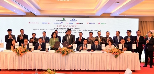 Vietcombank làm đầu mối tài trợ vốn cho Dự án Gang thép Hòa Phát Dung Quất 2
