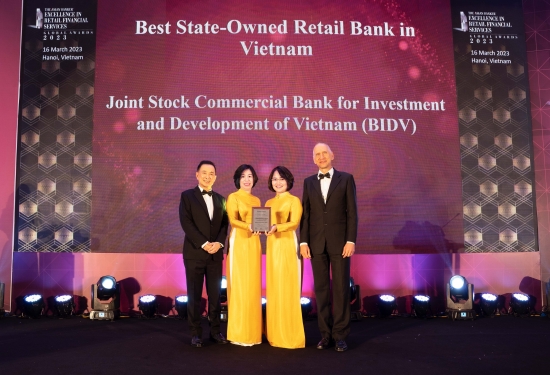 BIDV nhận chùm giải thưởng từ The Asian Banker