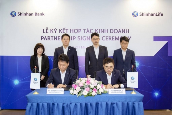Shinhan Life Việt Nam và Ngân hàng Shinhan Việt Nam ký kết hợp tác kinh doanh bảo hiểm