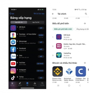 Nắm bắt tâm lý chuộng số tài khoản đẹp, MBBank vươn lên Top 1 App store