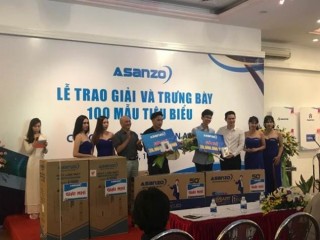 Tập đoàn điện tử Asanzo công bố kết quả thi thiết kế logo