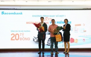 Sacombank tìm ra chủ nhân trúng thưởng đợt 1 chương trình “Ngàn quà tặng - Vạn niềm vui”