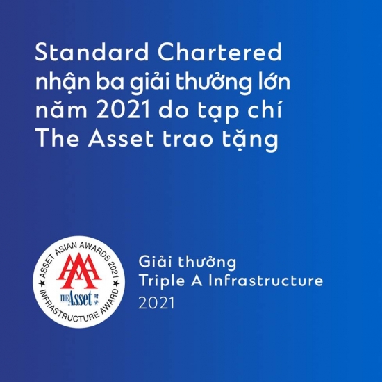 Standard Chartered được ghi nhận đóng góp cho phát triển bền vững