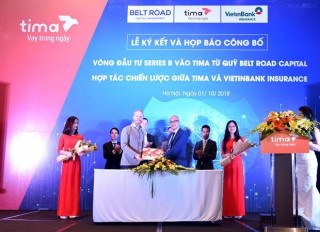 Tima nhận 3 triệu USD từ Quỹ đầu tư Belt Road Capital