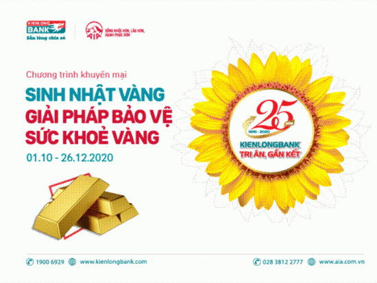 Kienlongbank ra mắt giải pháp bảo vệ sức khỏe vàng