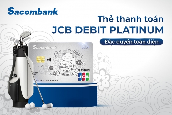 Sacombank ra mắt dòng thẻ thanh toán cao cấp nhất của JCB tại Việt Nam