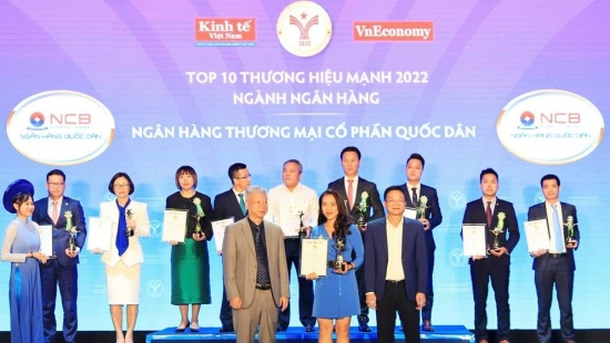 NCB đạt Top 10 “Thương hiệu mạnh - ngành Ngân hàng 2022”